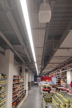 Установка фонового звука в магазине Установка фонового звука в магазине